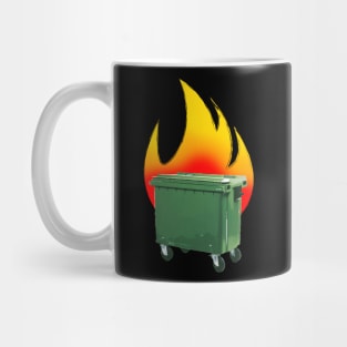 burning container Mug